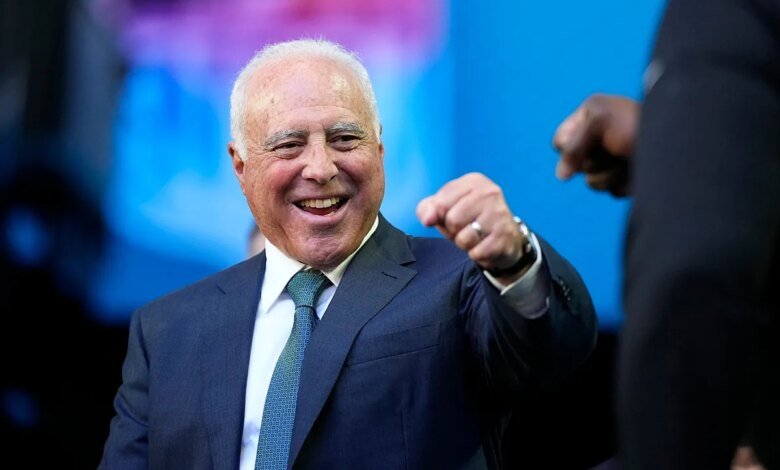 Eagles owner Jeffrey Lurie addresses locker room drama between Brown, Hurts and Barkley