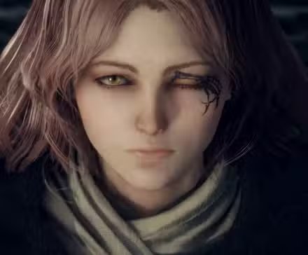 Screenshot from Elden Ring, showcasing a challenging boss fight.