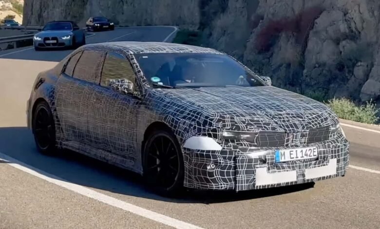 Electric BMW M3 and X3 M Caught Testing in New Spy Video