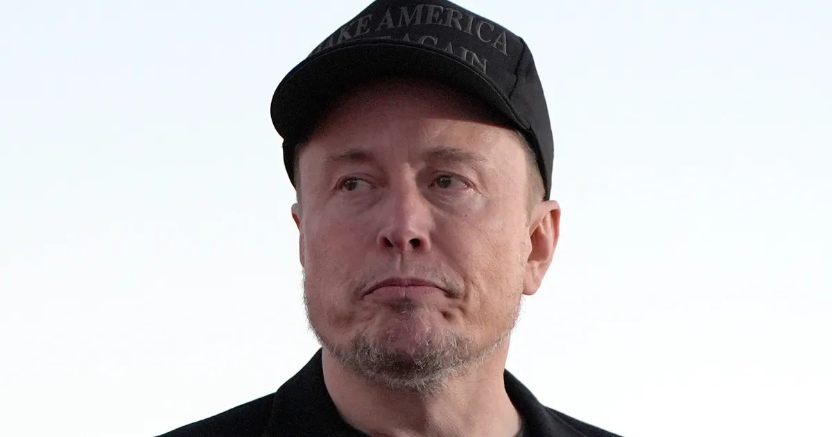 Elon Musk's AI Grok post on X, 