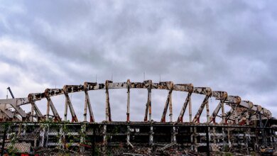 End of an era: RFK stadium demolished to make way for Commanders' future