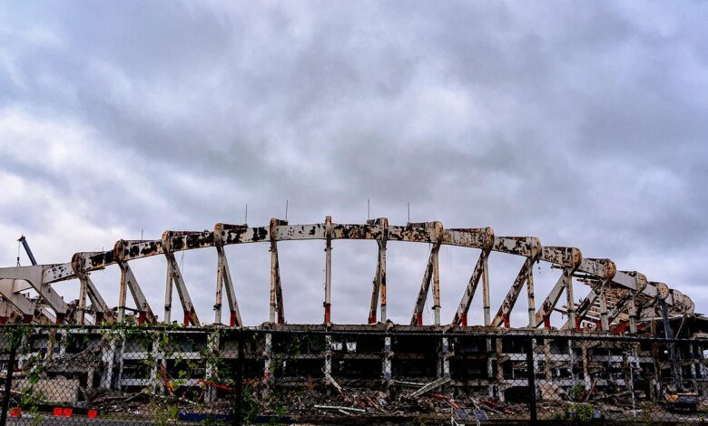 End of an era: RFK stadium demolished to make way for Commanders' future