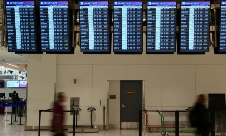 Flight cuts cause few issues so far, but Thanksgiving worries grow