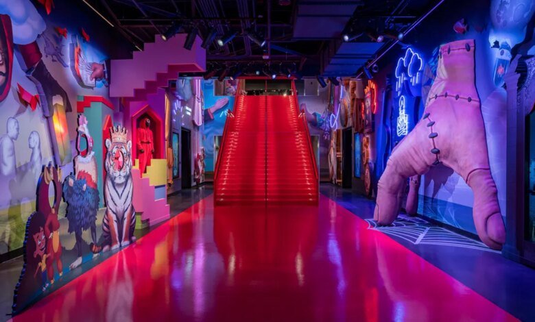 Get an exclusive look at Netflix House, a new immersive experienceTV