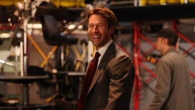 Glen Powell 'SNL' promo sees star spoof Christopher Walken music video