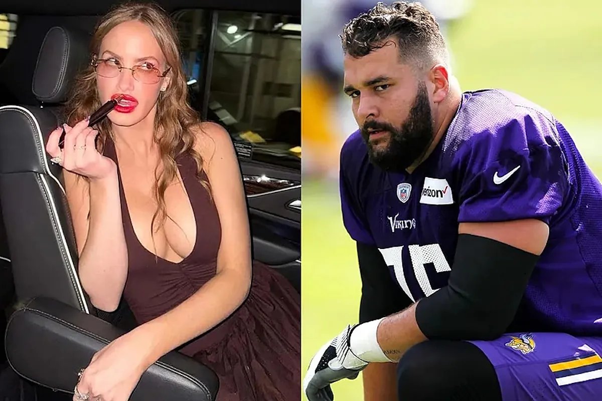 Haley Kalil and Matt Kalil at an event