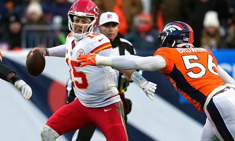 He has only lost once against the Broncos, but Patrick Mahomes could be in for a nightmare next Sunday