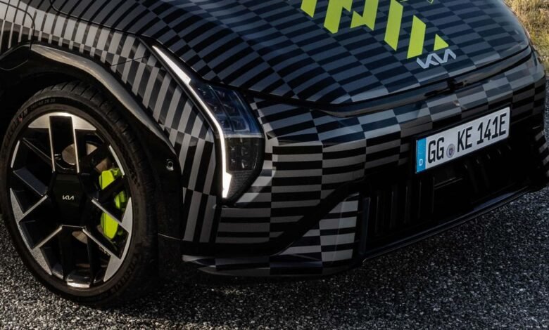 Here's Your First Look at Kia's Sporty EV4 GT