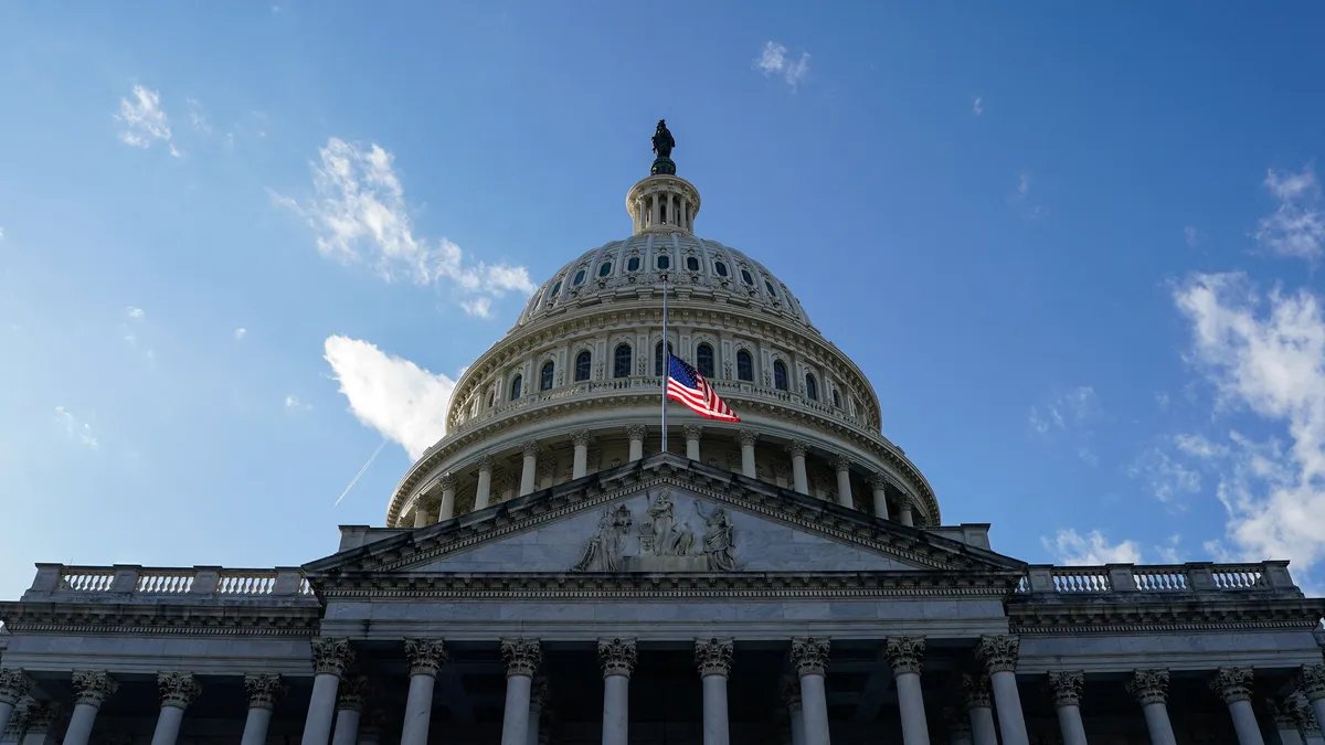 Former President George W. Bush at a memorial event.