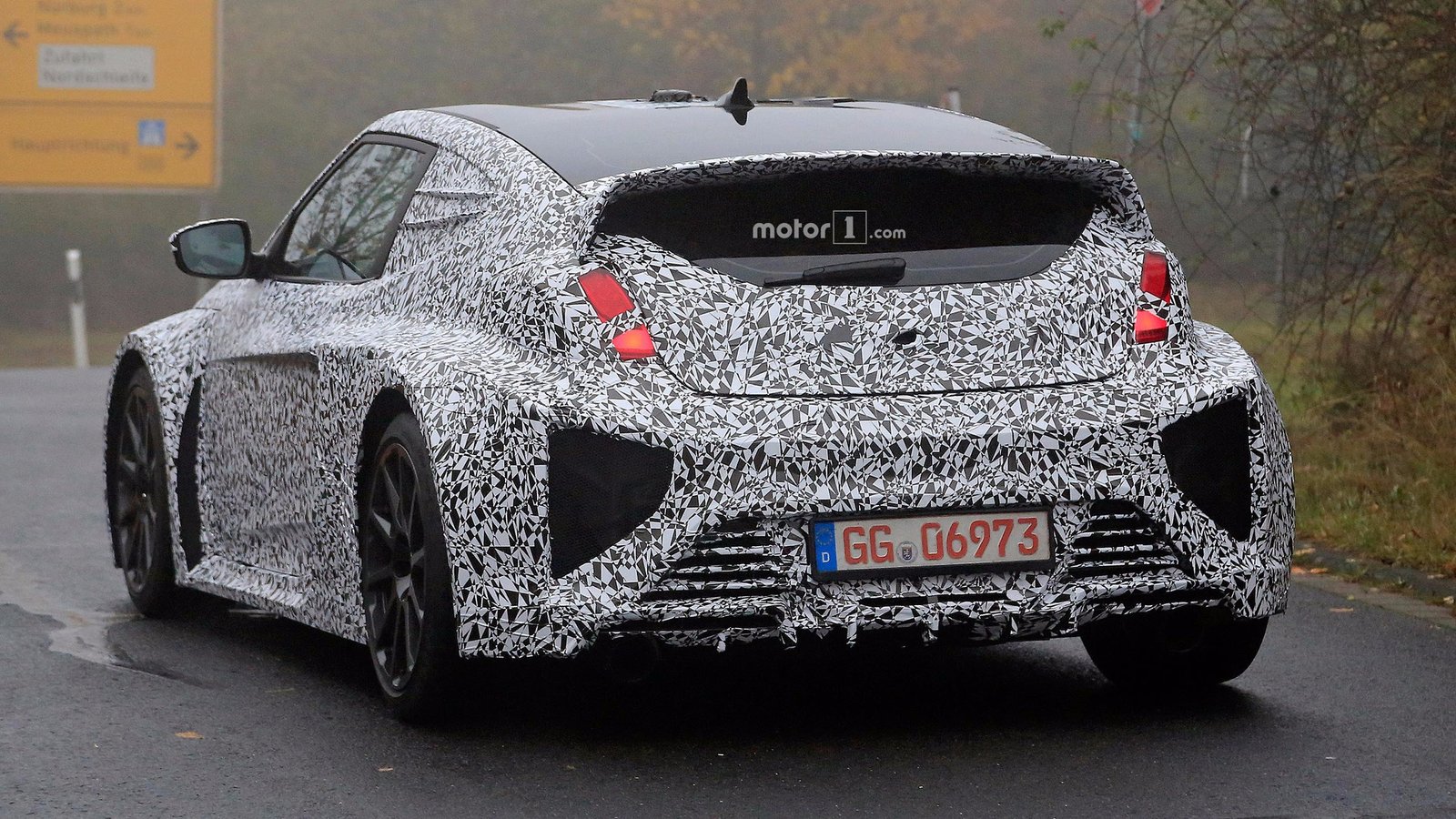 Conceptual rendering of a potential Hyundai mid-engine sports car.