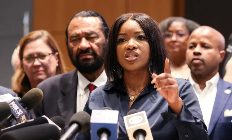 Jasmine Crockett wants to partner with MTG on safety bill