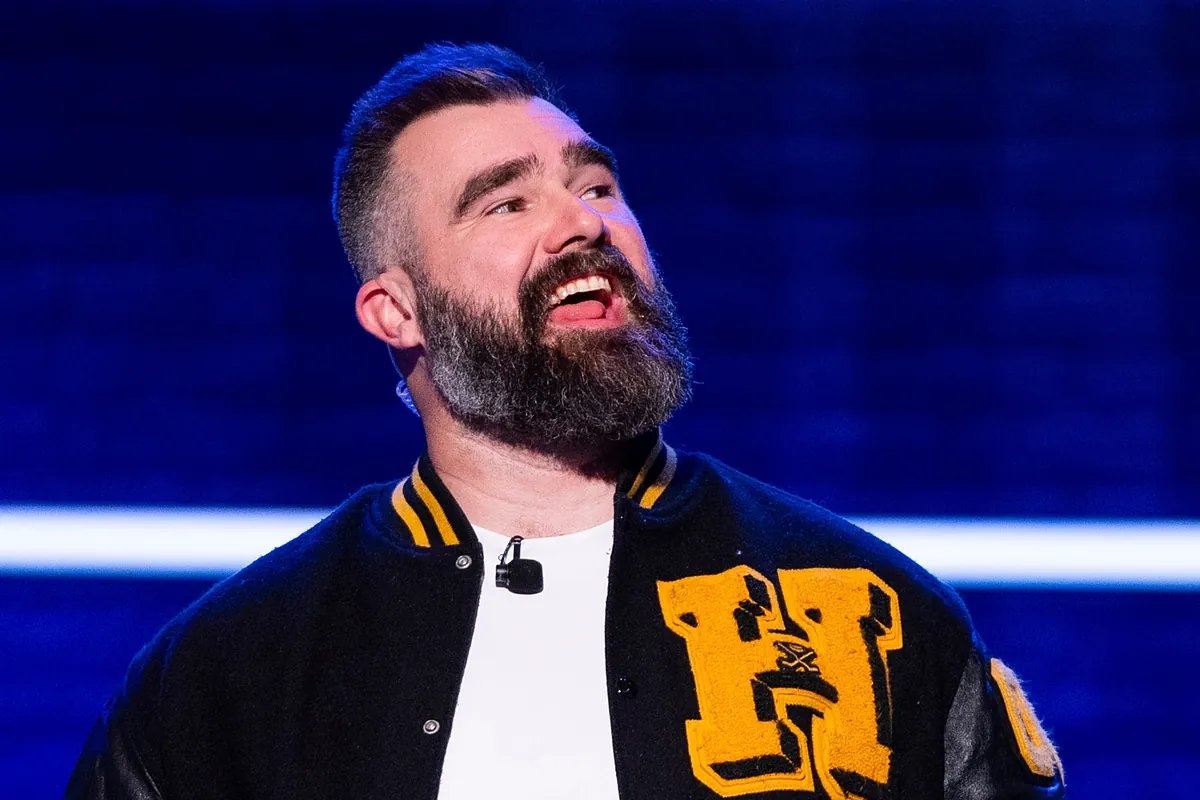 Jason Kelce during a Philadelphia Eagles game