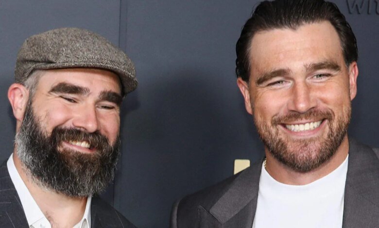 Jason Kelce makes a distasteful comment about his brother Travis Kelce