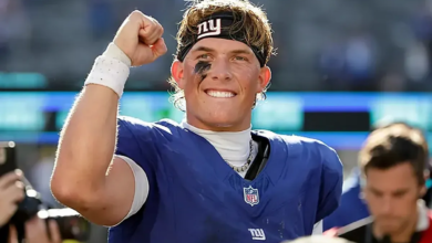 Jaxson Dart makes progress: Giants rookie QB set for Sunday return vs. Lions