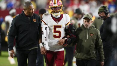 Jayden Daniels injury update: Doctor delivers worst news to Commanders, fans cringe at sight of footage