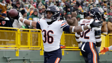 Jonathan Owens leaves Simone Biles out of his latest triumph and chooses other special moments