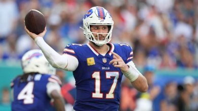 Josh Allen hit with $14,000 fine by the NFL as Buffalo Bills suffer shock loss vs Miami Dolphins