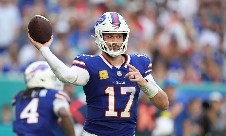 Josh Allen hit with $14,000 fine by the NFL as Buffalo Bills suffer shock loss vs Miami Dolphins