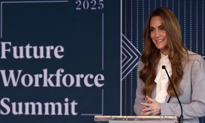 Kate Middleton delivers first speech in years since cancer diagnosis