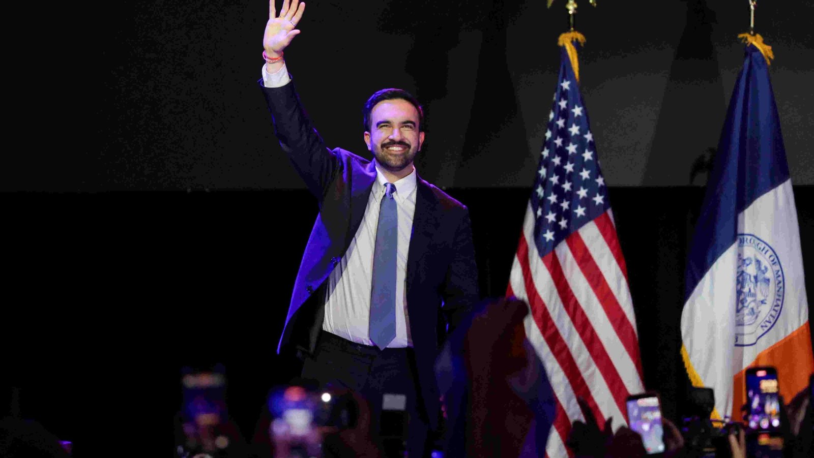 London Mayor congratulates Mamdani on political victory London Mayor congratulating Mamdani on political victory