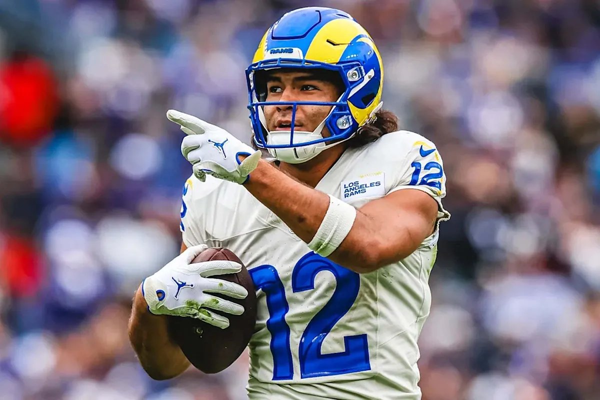 Puka Nacua and Hallie Aiono with their newborn son, Kingston.