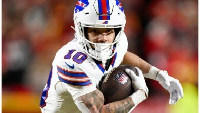 Mafia Bills breathe calmly: Khalil Shakir's absence in practices is due to a great new Josh Allen celebrates
