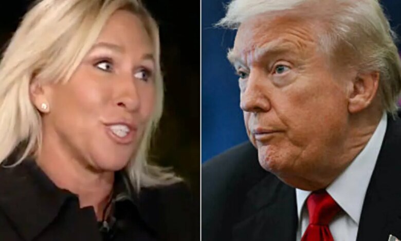 Marjorie Taylor Greene Drops Dick-Themed Dig At Congress While Rebutting Trump