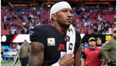 Michael Penix Jr. undergoes knee surgery as Falcons face another major setback in their dramatic season