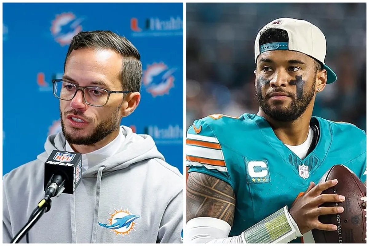 Mike McDaniel candidly discusses game strategy in a post-game press conference.