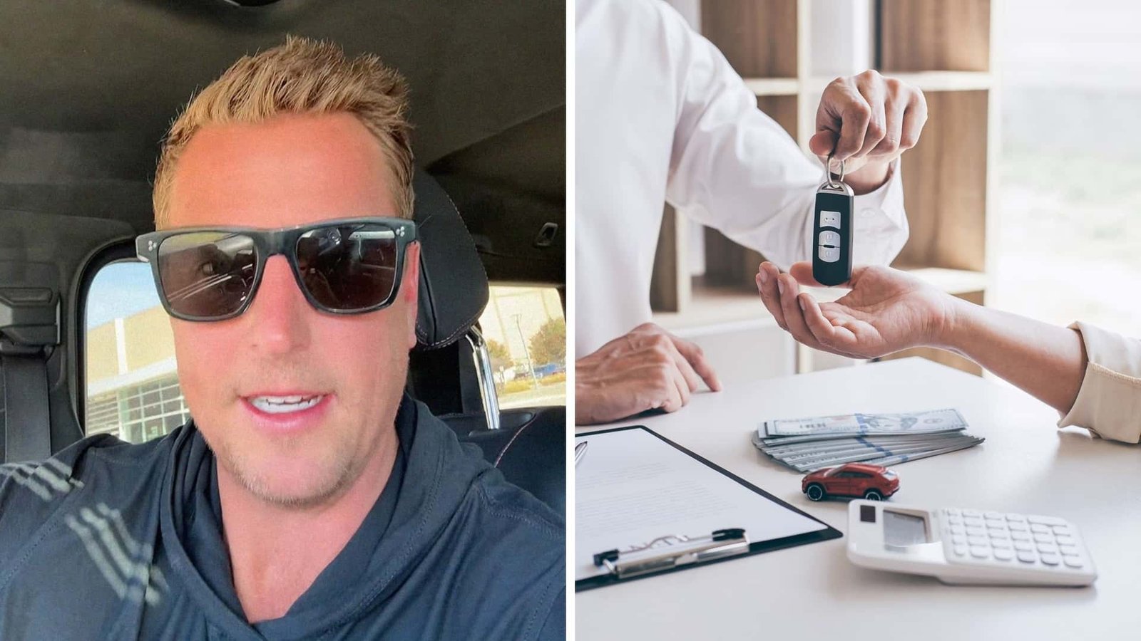 A close-up image of a mileage blocker device plugged into a car's OBD-II port, with digital numbers on an odometer in the background.