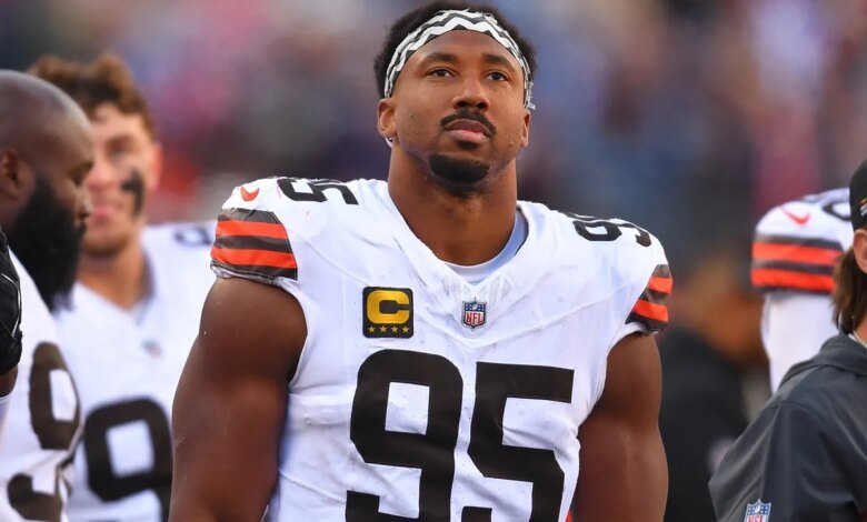 Myles Garrett addresses Eagles trade rumors: Cleveland Browns star breaks silence