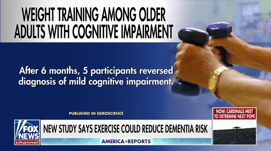 Illustration of amyloid plaques and tau tangles in the brain of an Alzheimer's patient