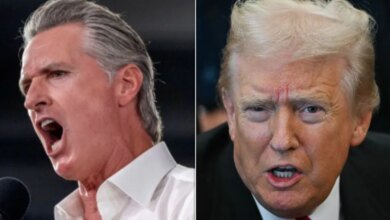 Newsom Slaps Trump With A Scathing 2-Word Label In Blistering Speech