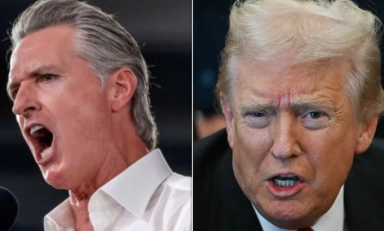 Newsom Slaps Trump With A Scathing 2-Word Label In Blistering Speech