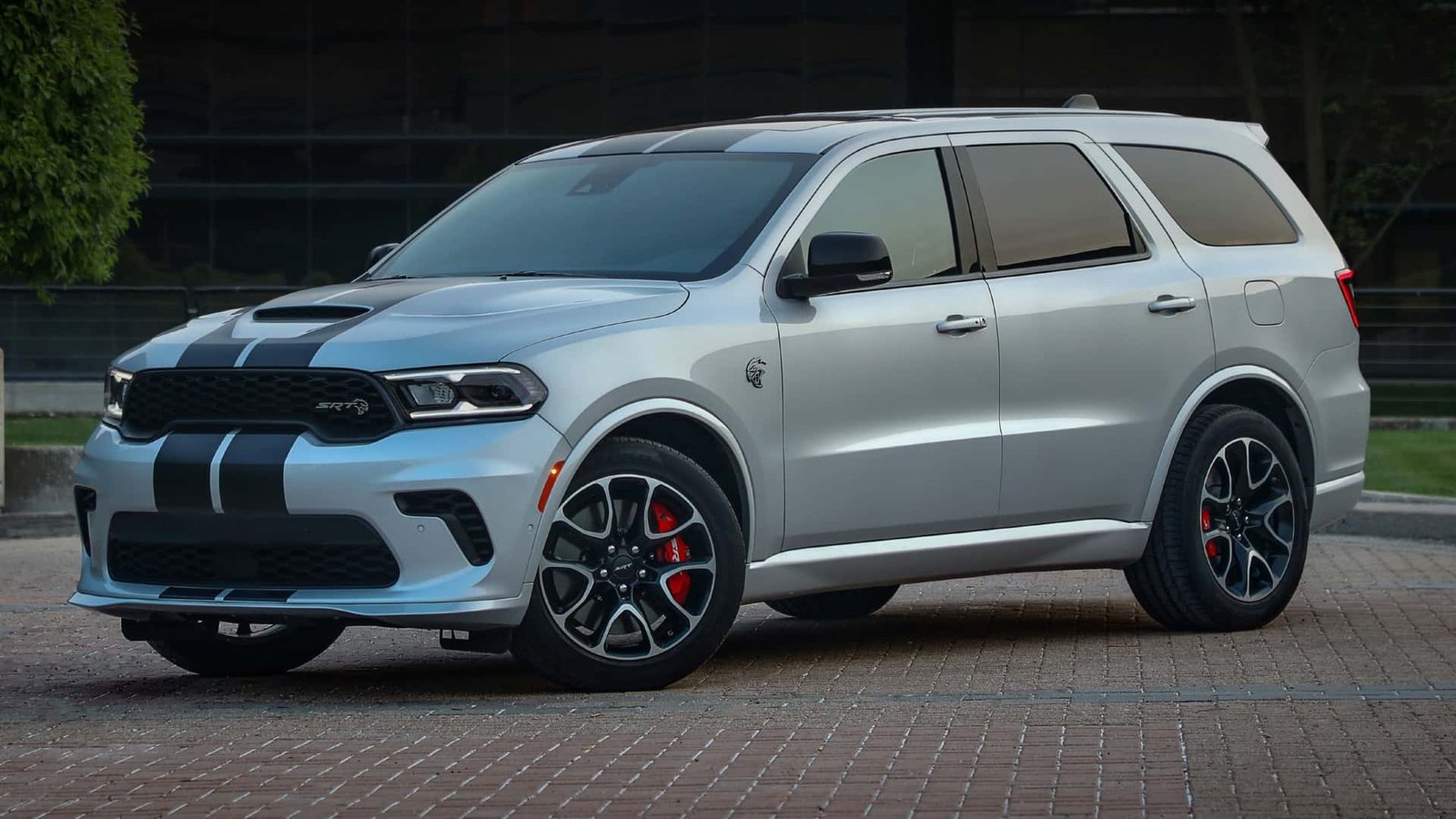 A rendering of the possible next-generation Dodge Durango, showcasing a sleek and futuristic design.