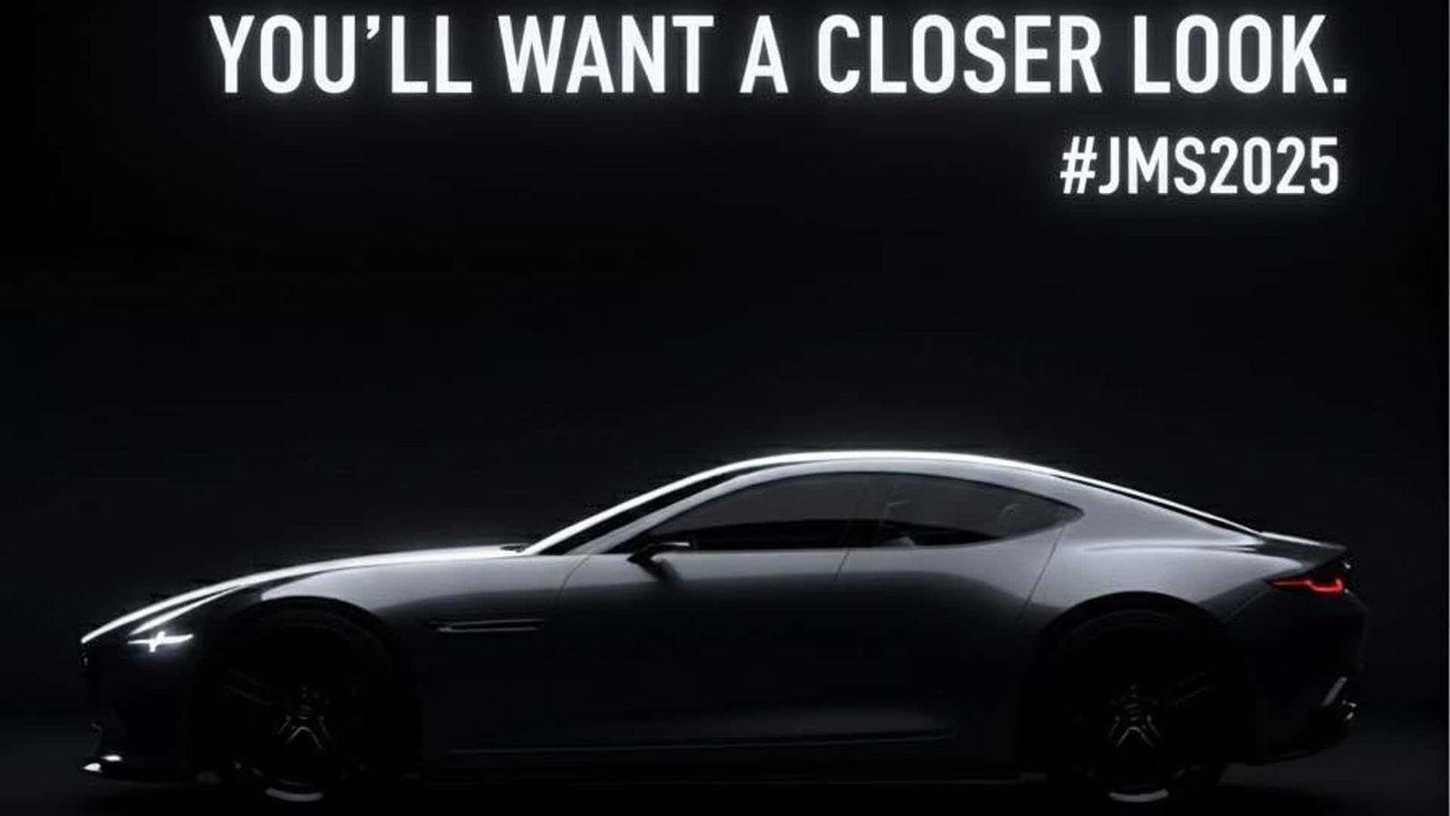AI-generated Mazda teaser image