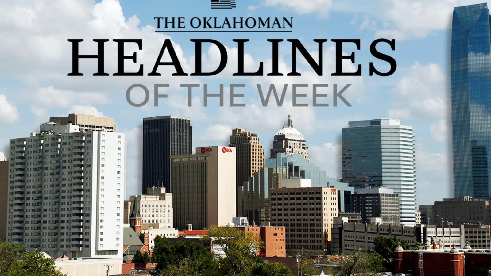 The University of Oklahoma campus sign.