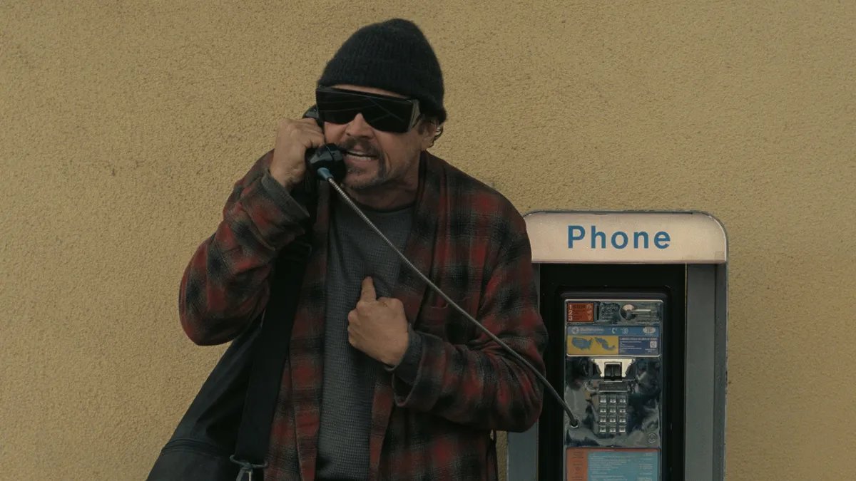 Promotional poster for 'One Battle After Another' highlighting its dramatic themes and key characters.