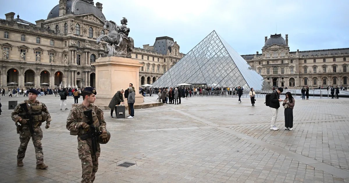The Louvre Museum in Paris