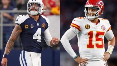 Patrick Mahomes and Dak Prescott shared a postgame handshake that exposed everything the Chiefs quarterback was trying to hide