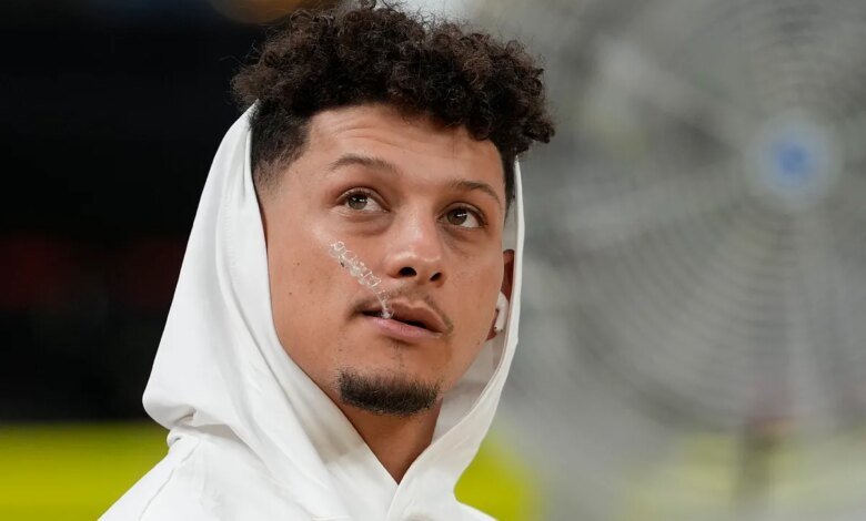 Patrick Mahomes has a new mini me lighting up enemy territory