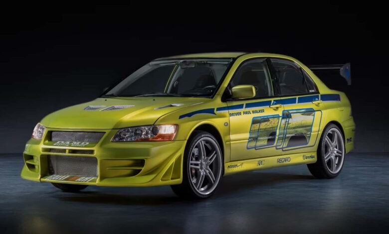 Paul Walker's Evo and Other Iconic Movie Cars Are Heading to Auction