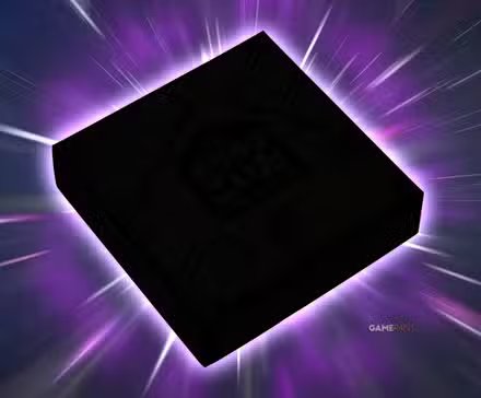 A close-up of a Pokemon's Tera Crown shimmering with a unique elemental type, ready for battle.