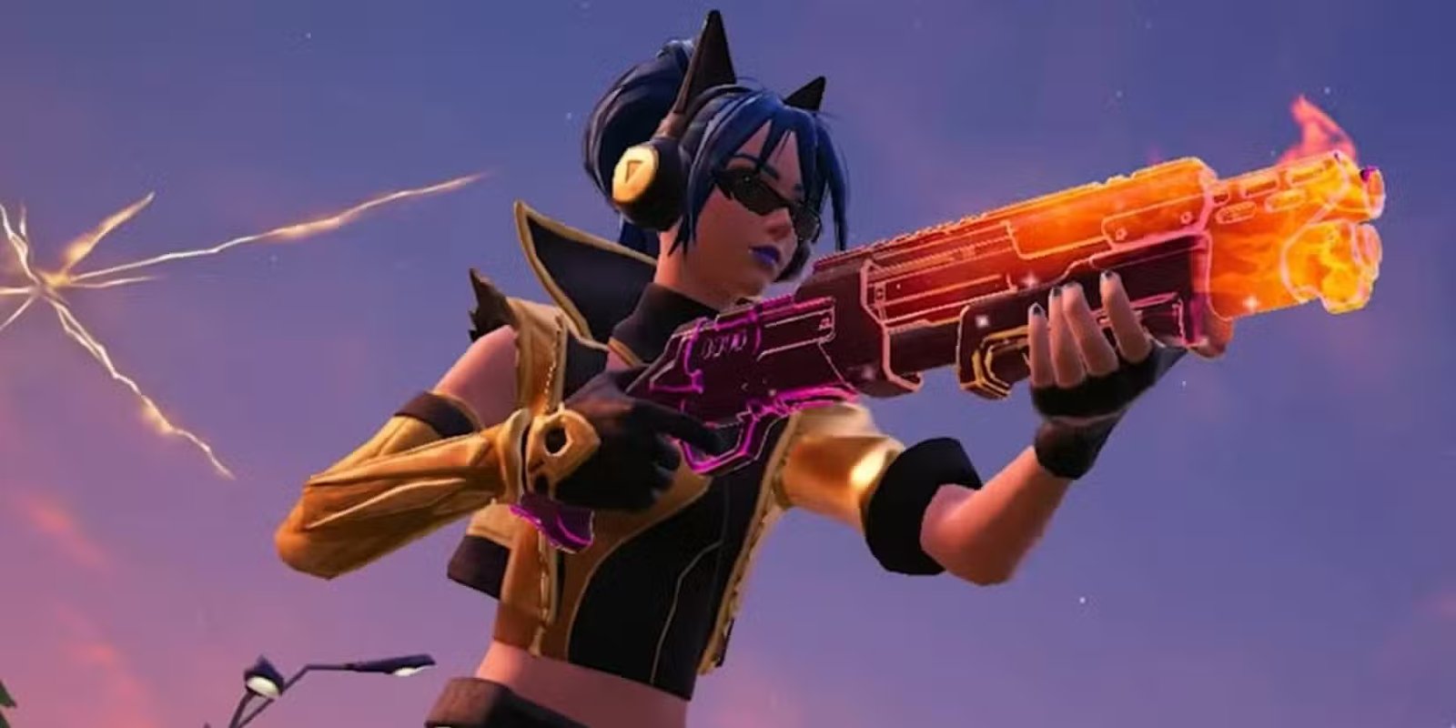 Fortnite Blitz Royale Stranger Things gameplay