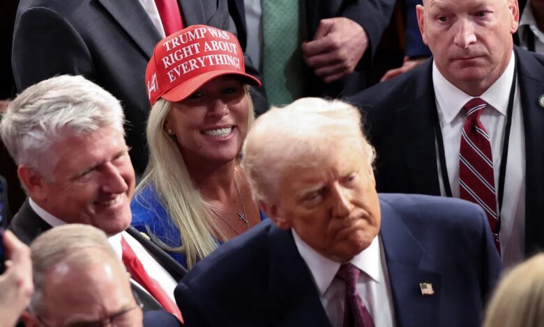 President Trump rips Marjorie Taylor Greene, says 'she's lost her way'