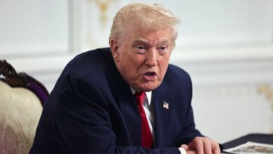 President Trump's approval rating hits new second-term low point