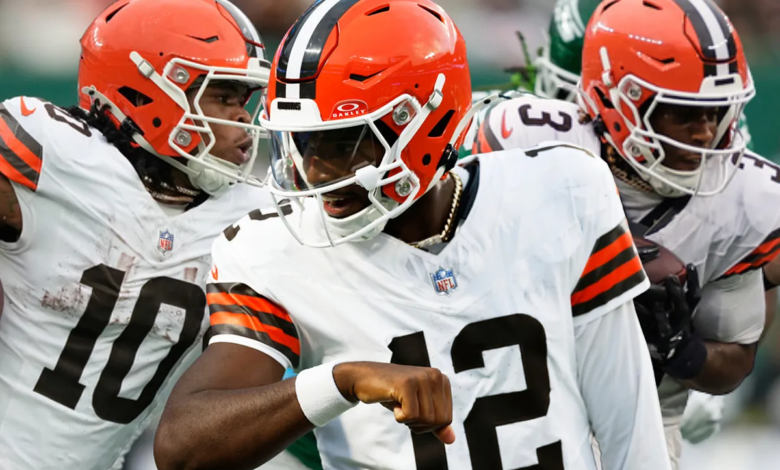 Quinshon Judkins and Jerry Jeudy step up for the Browns as Shedeur Sanders waits for his turn