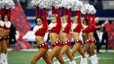 Requirements to be an NFL cheerleader: higher education and excellent physical condition for a risky job