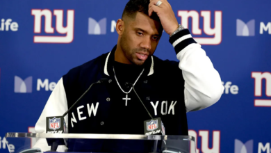 Russell Wilson swallows his pride to help Jaxson Dart and the Giants, but nothing seems to please Brian Daboll