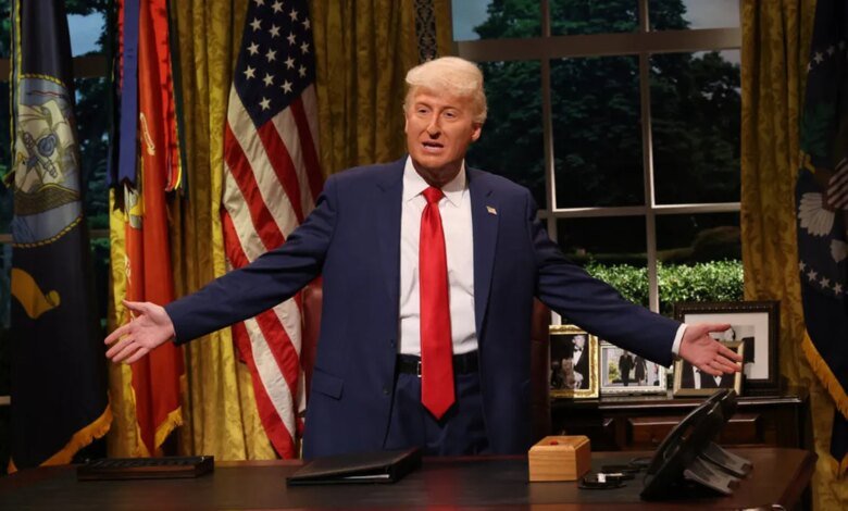 'SNL' mocks Trump for shutdown, airport chaos